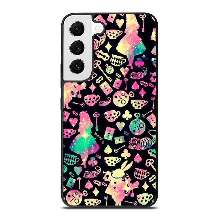 ALICE IN WONDERLAND COLLAGE Samsung Galaxy S22 Case Cover