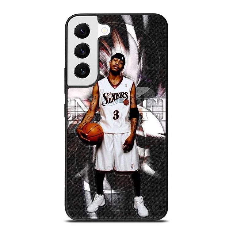 ALLEN IVERSON 3 SIXERS NBA Samsung Galaxy S22 Case Cover