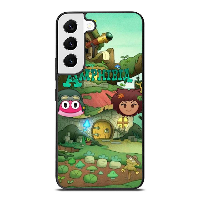 AMPHIBIA CARTOON EMOJI Samsung Galaxy S22 Case Cover