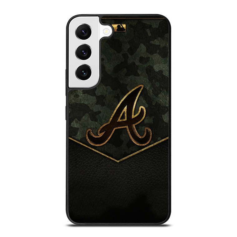 ATLANTA BRAVES EMBLEM Samsung Galaxy S22 Case Cover ATLANTA BRAVES EMBLEM Samsung Galaxy S22 Case Cover