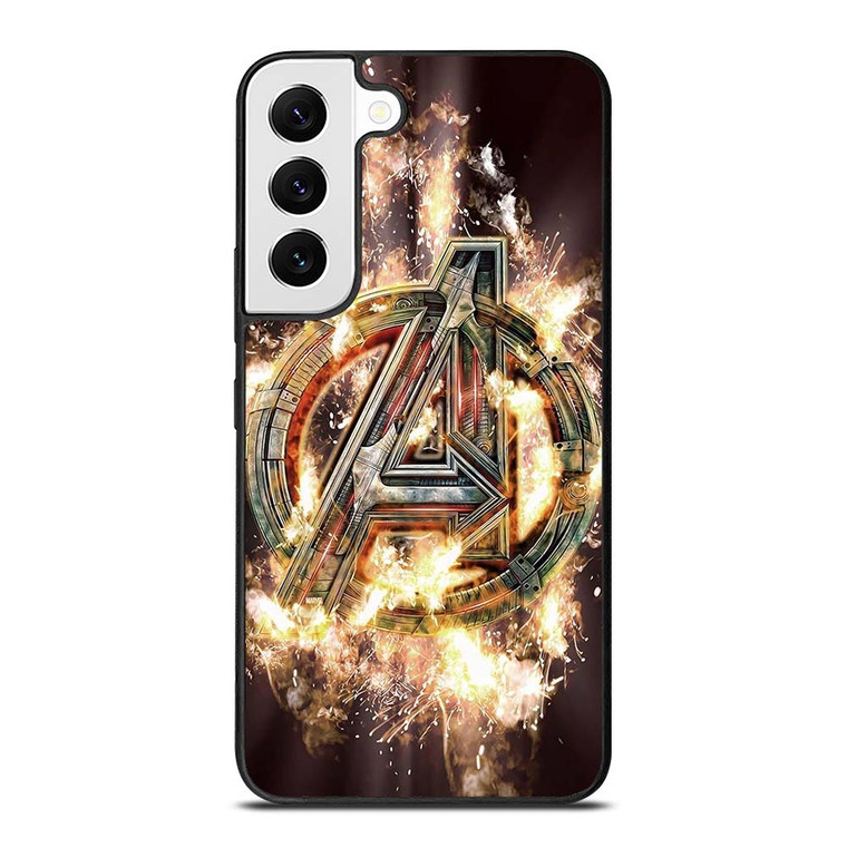 AVENGERS FIRE LOGO Samsung Galaxy S22 Case Cover