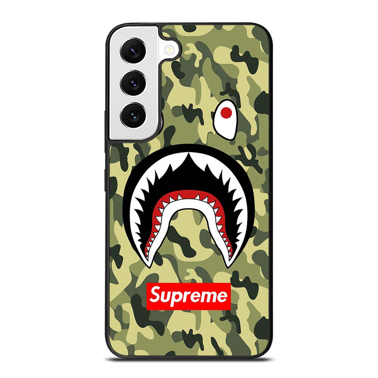 BAPE BATHING CAMO SHARK SUPREME Samsung Galaxy S22 Case Cover BAPE BATHING CAMO SHARK SUPREME Samsung Galaxy S22 Case Cover