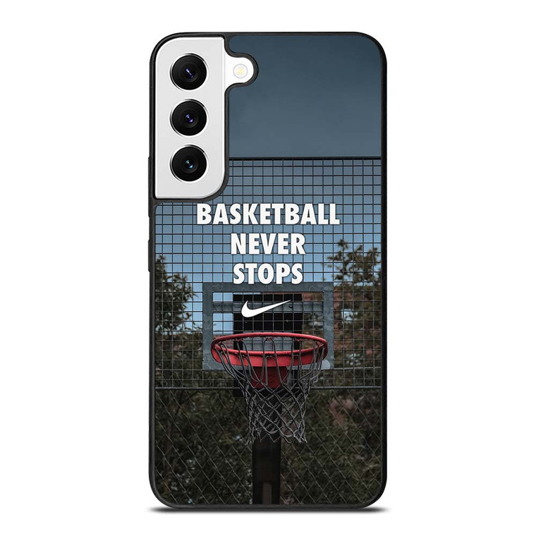 BASKETBALL NEVER STOPS RING Samsung Galaxy S22 Case Cover