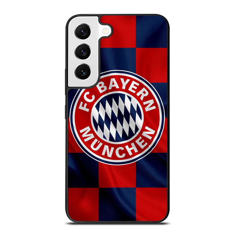 BAYERN MUNCHEN FC FLAG LOGO Samsung Galaxy S22 Case Cover