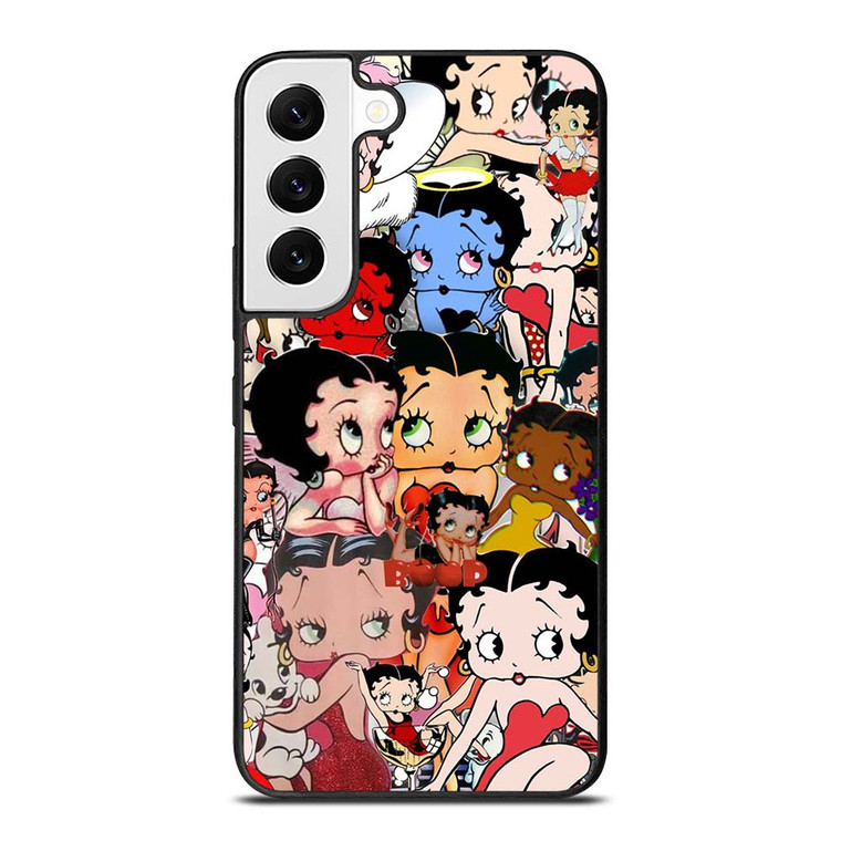BETTY BOOP COLLAGE FACE Samsung Galaxy S22 Case Cover