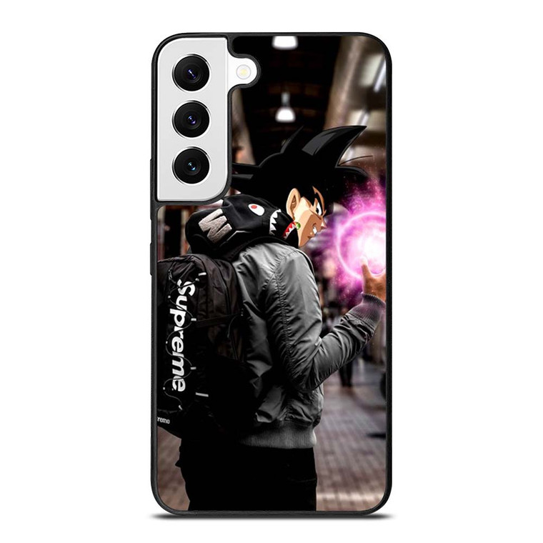 BLACK GOKU SUPREME Samsung Galaxy S22 Case Cover