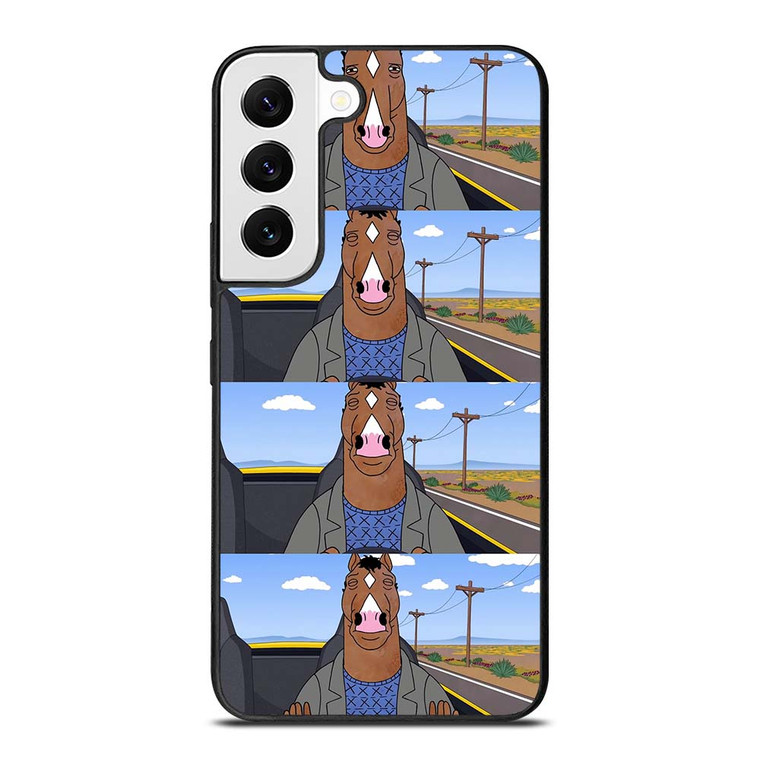 BOJACK HORSEMAN FACE COLLAGE Samsung Galaxy S22 Case Cover BOJACK HORSEMAN FACE COLLAGE Samsung Galaxy S22 Case Cover