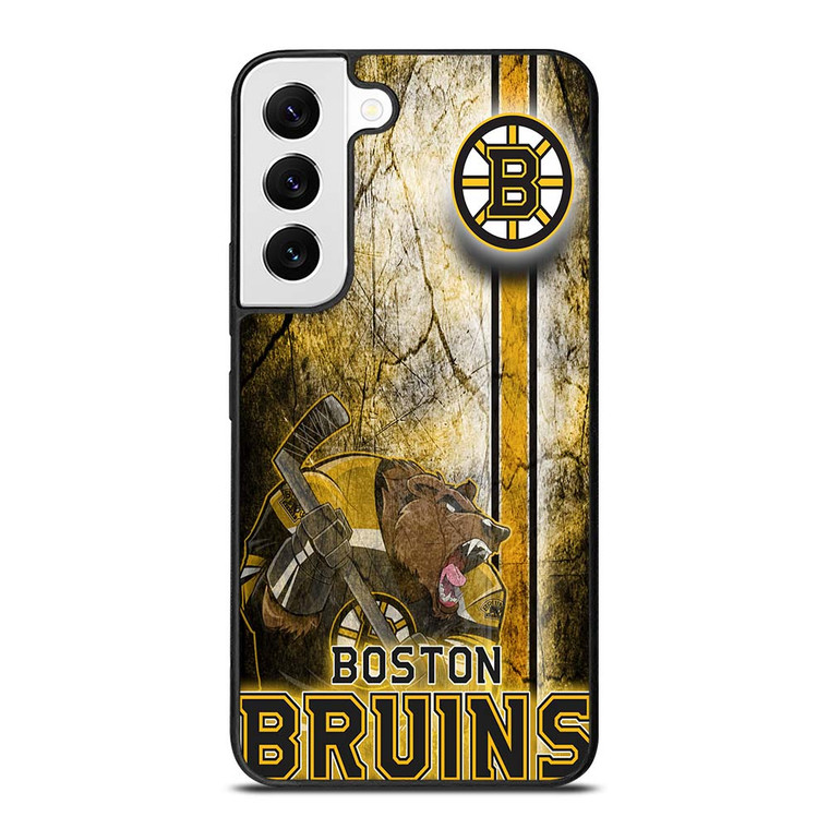 BOSTON BRUINS HOCKEY TEAM LOGO Samsung Galaxy S22 Case Cover BOSTON BRUINS HOCKEY TEAM LOGO Samsung Galaxy S22 Case Cover