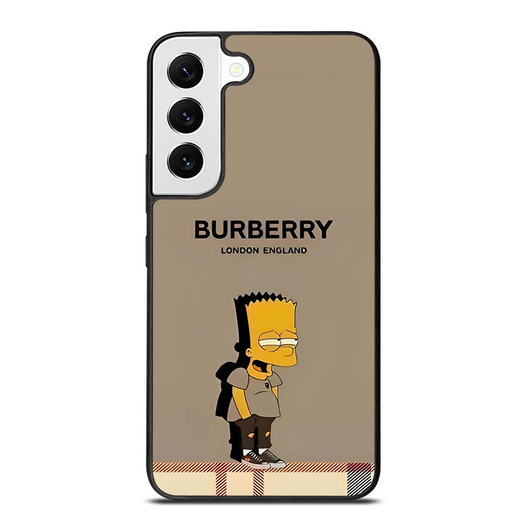 BURBERRY LONDON THE SIMPSONS Samsung Galaxy S22 Case Cover
