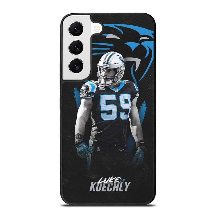 CAROLINA PANTHERS LUKE KUECHLY Samsung Galaxy S22 Case Cover