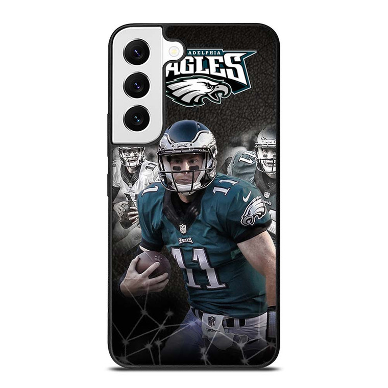 CARSON WENTZ PHILADELPHIA EAGLES Samsung Galaxy S22 Case Cover