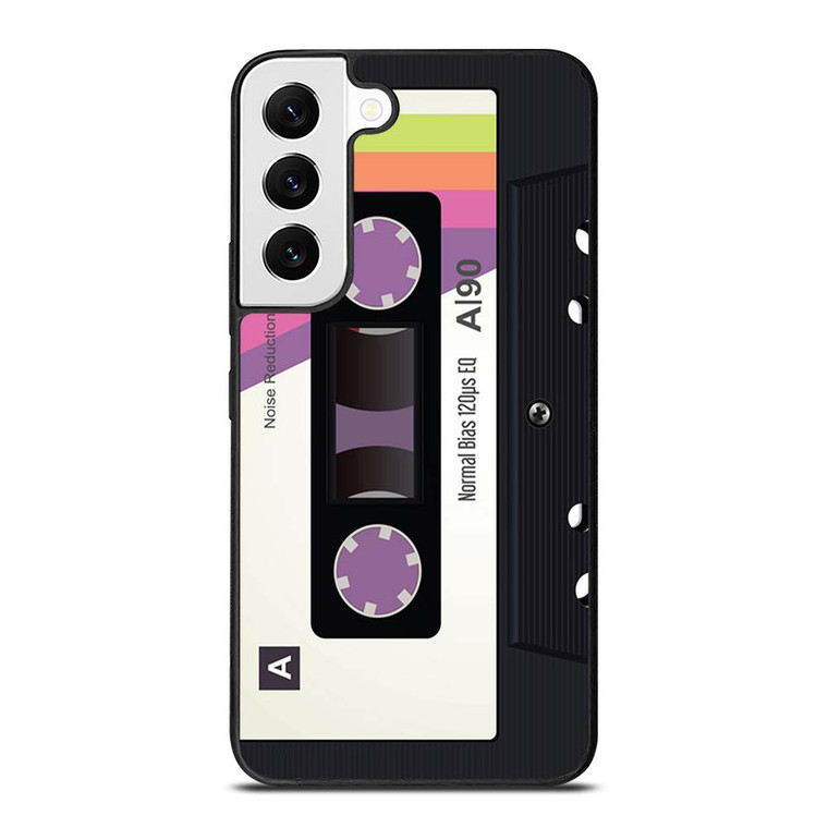 CASSETTE TAPE RETRO Samsung Galaxy S22 Case Cover CASSETTE TAPE RETRO Samsung Galaxy S22 Case Cover