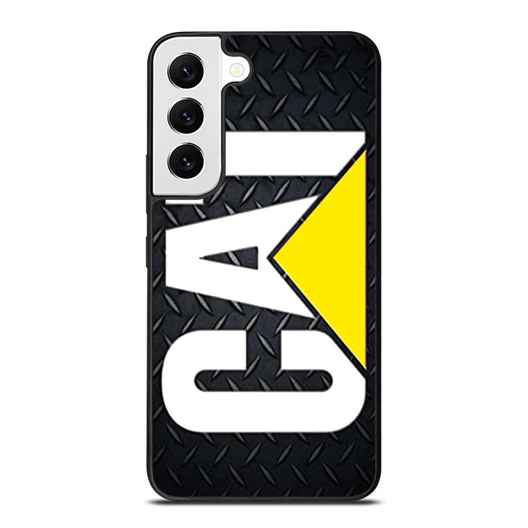 CATERPILLAR CAT METAL BLACK Samsung Galaxy S22 Case Cover