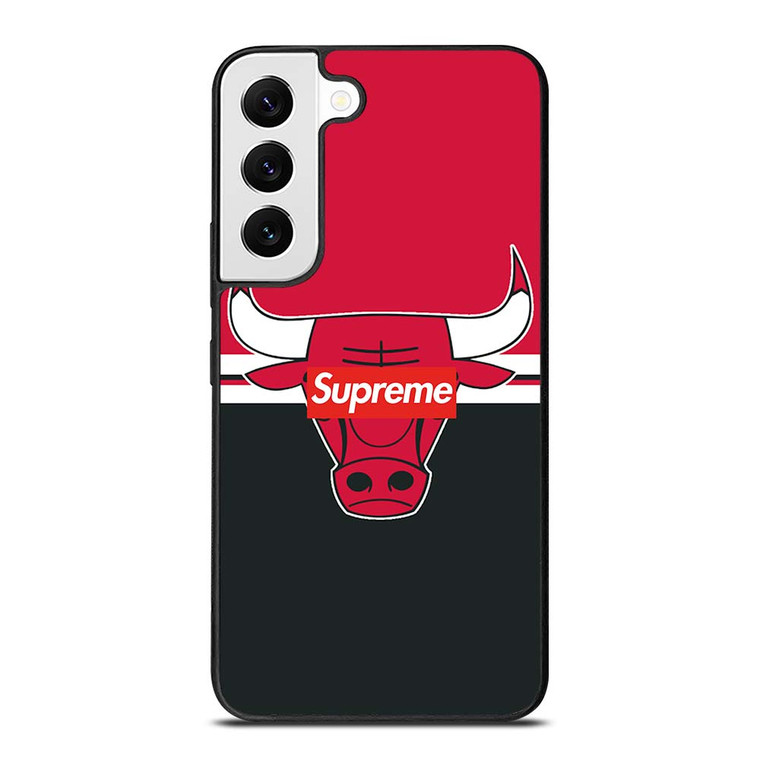 CHICAGO BULLS SUPREME LOGO Samsung Galaxy S22 Case Cover