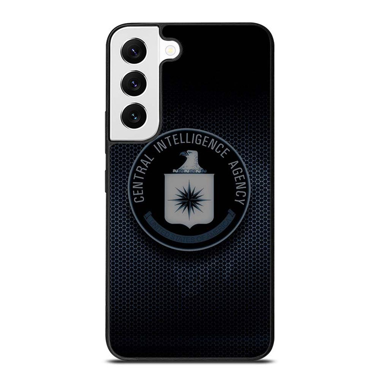CIA CENTRAL INTELLIGENCE AGENCY METAL LOGO Samsung Galaxy S22 Case Cover