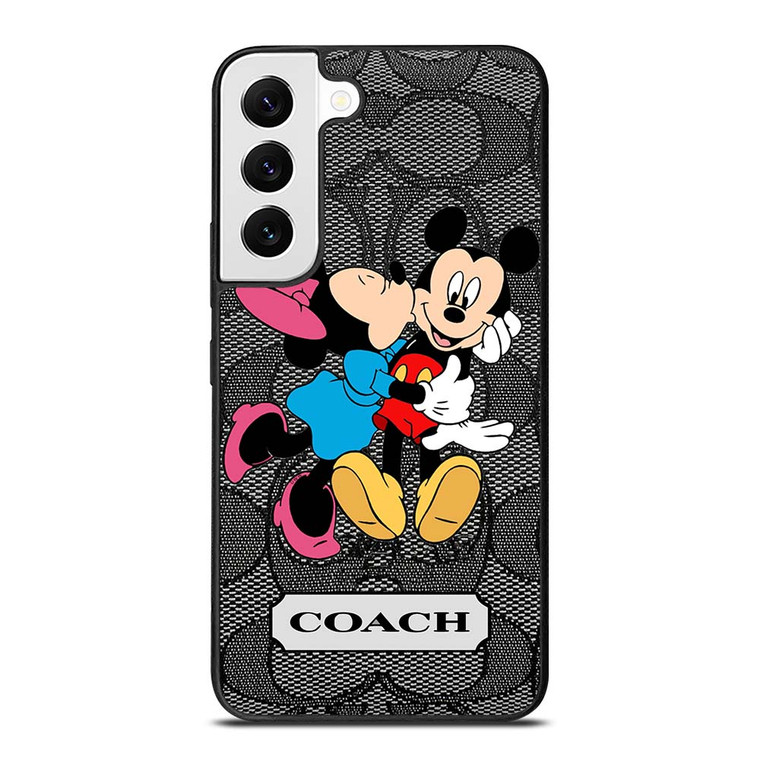 COACH MINNIE MICKEY MOUSE KISS Samsung Galaxy S22 Case Cover