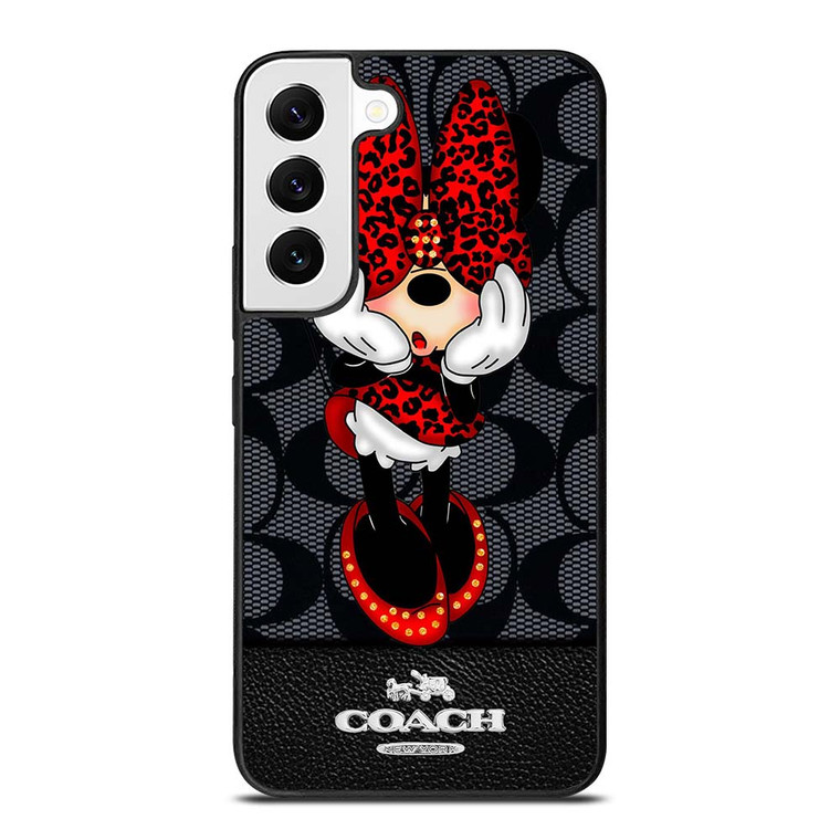COACH MINNIE MOUSE 2 Samsung Galaxy S22 Case Cover