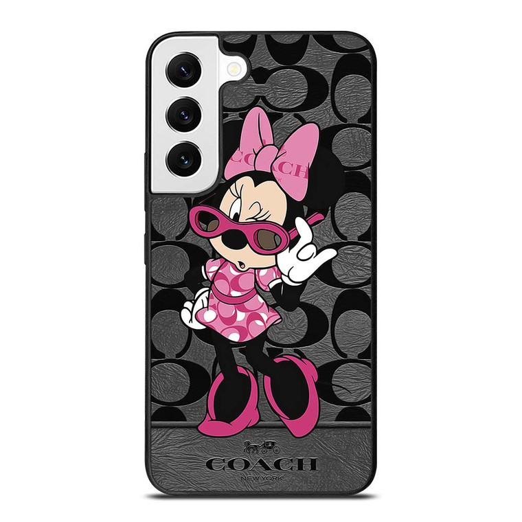 COACH MINNIE MOUSE CUTE Samsung Galaxy S22 Case Cover