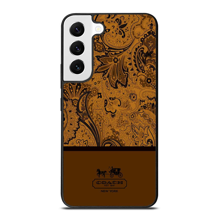 COACH NEW YORK BATIK Samsung Galaxy S22 Case Cover