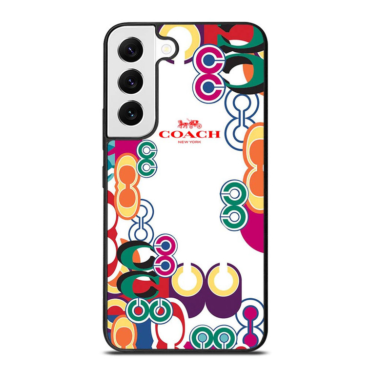COACH NEW YORK COLOR Samsung Galaxy S22 Case Cover