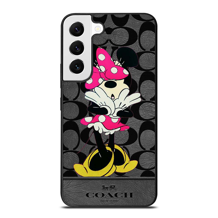 COACH NEW YORK MINNIE MOUSE Samsung Galaxy S22 Case Cover