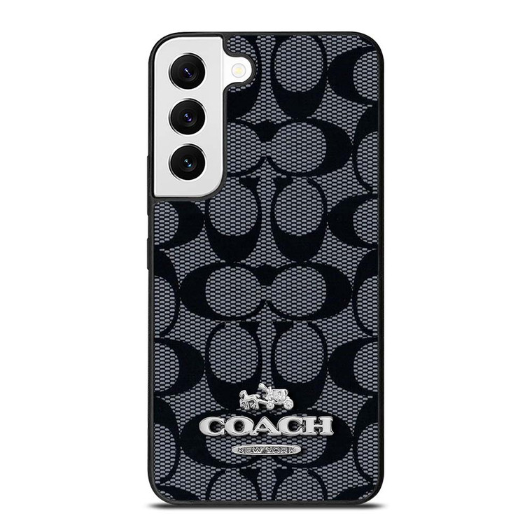 COACH NEW YORK PATTERN 2 Samsung Galaxy S22 Case Cover