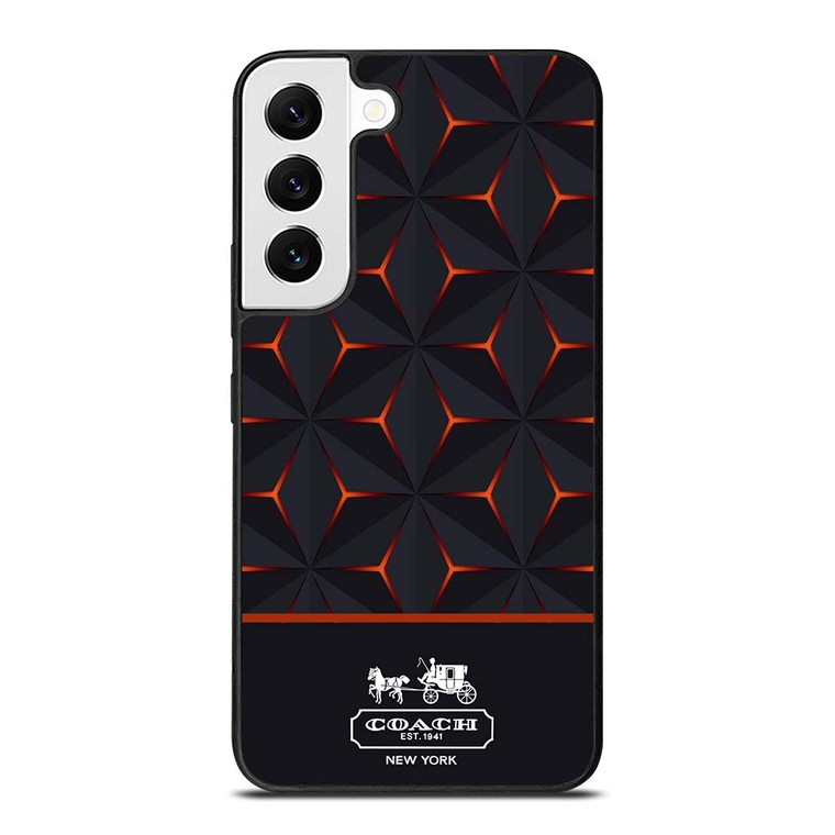 COACH NEW YORK PRISM Samsung Galaxy S22 Case Cover