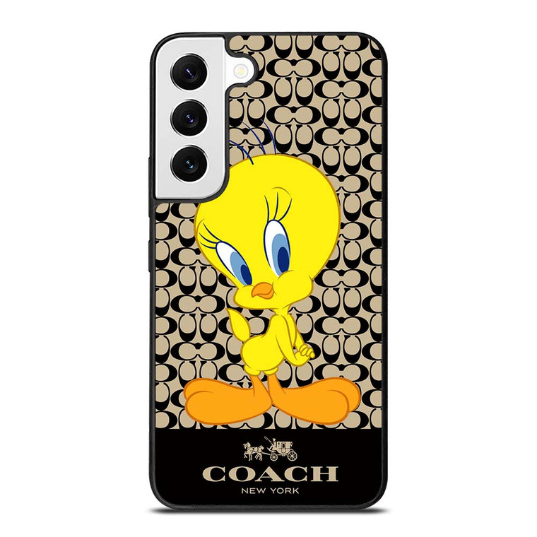 COACH NEW YORK TWEETY BIRD Samsung Galaxy S22 Case Cover