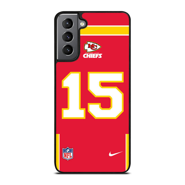 KANSAS CITY CHIEFS PATRICK MAHOMES 15 NFL NIKE Samsung Galaxy S21 Plus Case Cover