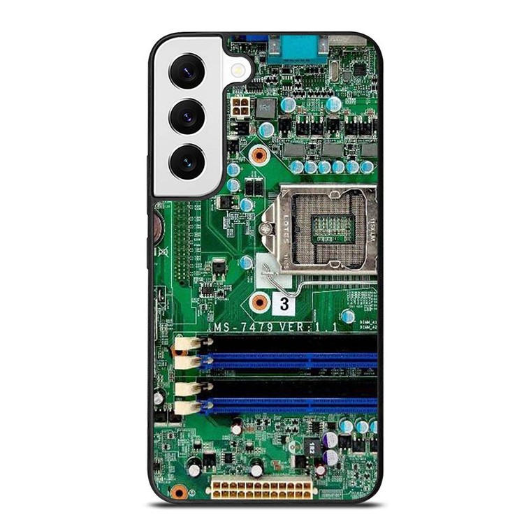 COMPUTER MOTHERBOARD Samsung Galaxy S22 Case Cover