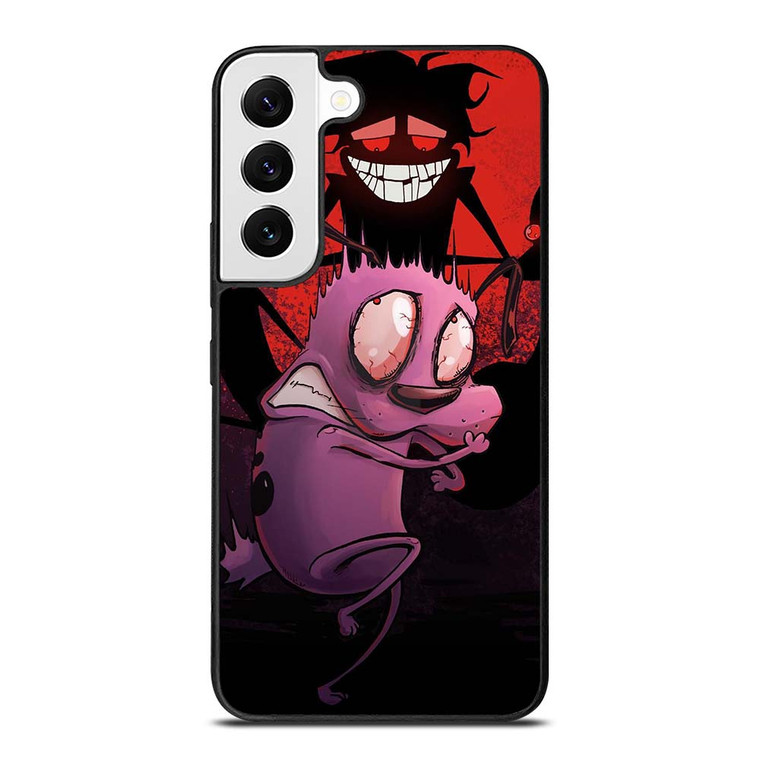 COURAGE THE COWARDLY DOG CARTOON Samsung Galaxy S22 Case Cover