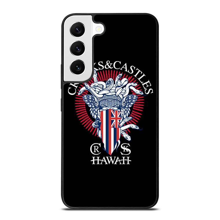 CROOKS AND CASTLES HAWAII LOGO Samsung Galaxy S22 Case Cover