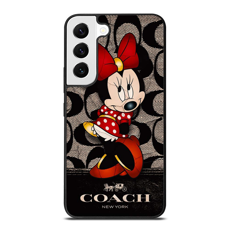 CUTE COACH MINNIE MOUSE Samsung Galaxy S22 Case Cover