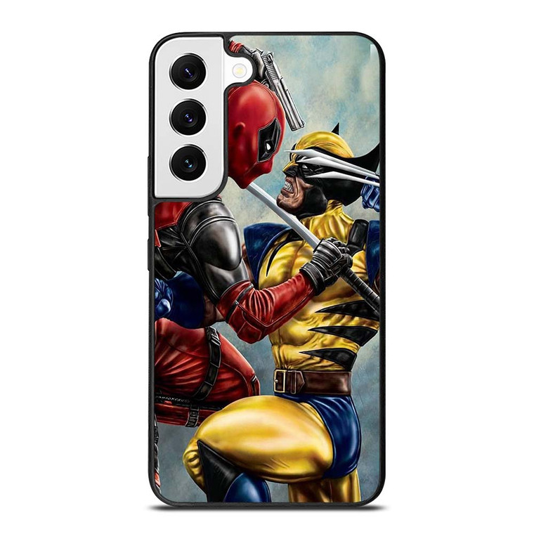 DEADPOOL VS WOLVERINE Samsung Galaxy S22 Case Cover