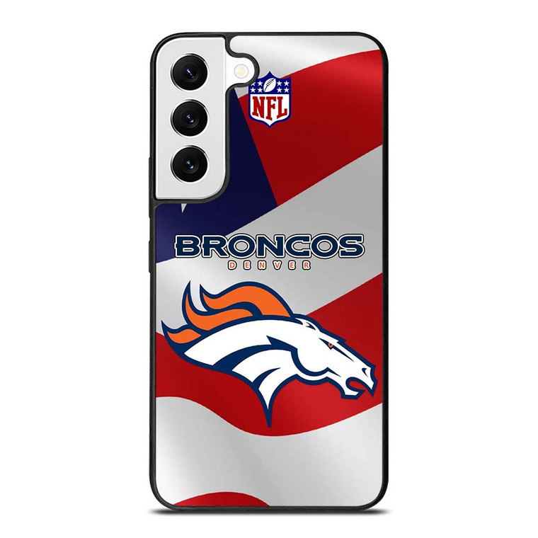 DENVER BRONCOS LOGO FOOTBALL Samsung Galaxy S22 Case Cover