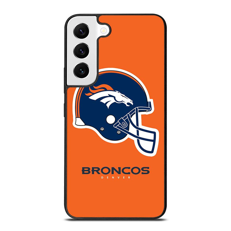 DENVER BRONCOS NFL HELMET Samsung Galaxy S22 Case Cover