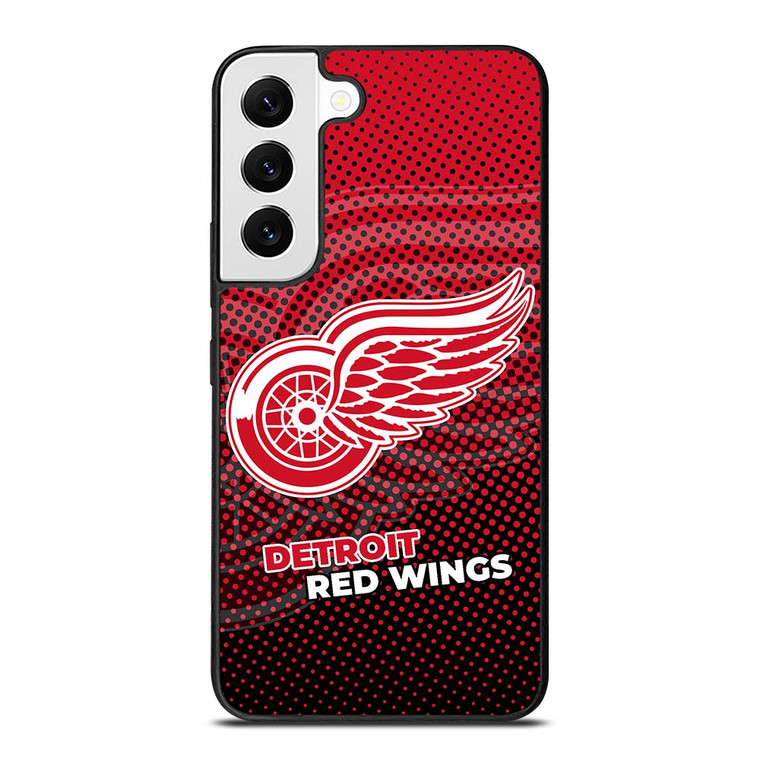 DETROIT RED WINGS HALFTONE EFFECT Samsung Galaxy S22 Case Cover