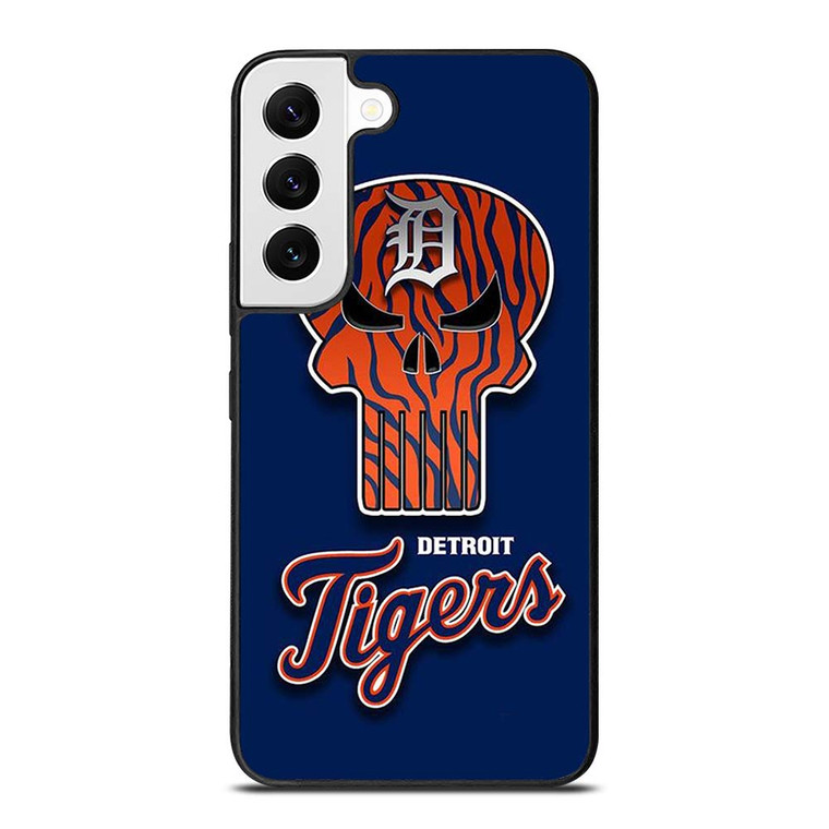 DETROIT TIGERS SKULL LOGO Samsung Galaxy S22 Case Cover