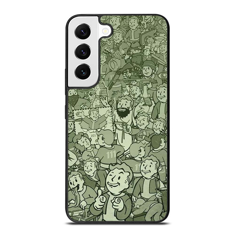 FALLOUT VAULT BOY ALL CHARACTER  Samsung Galaxy S22 Case Cover