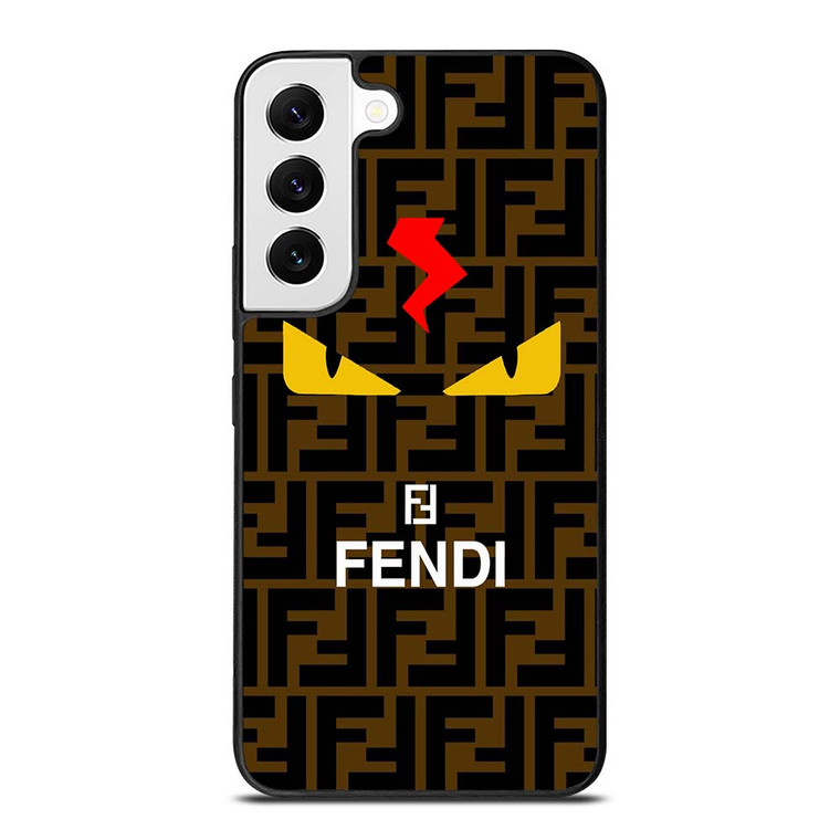 FENDI ROMA EYES LOGO 2 Samsung Galaxy S22 Case Cover