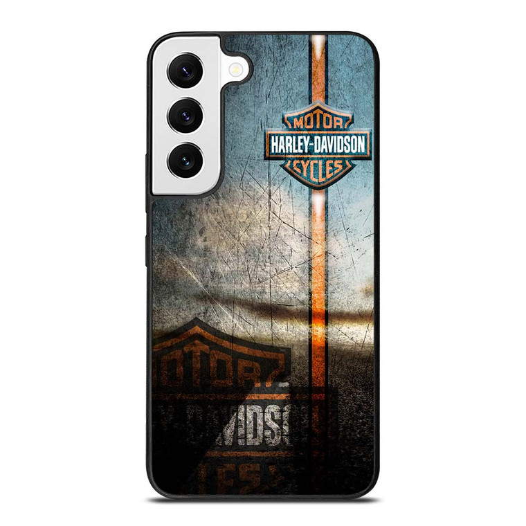 HARLEY DAVIDSON GRUNGE LOGO Samsung Galaxy S22 Case Cover