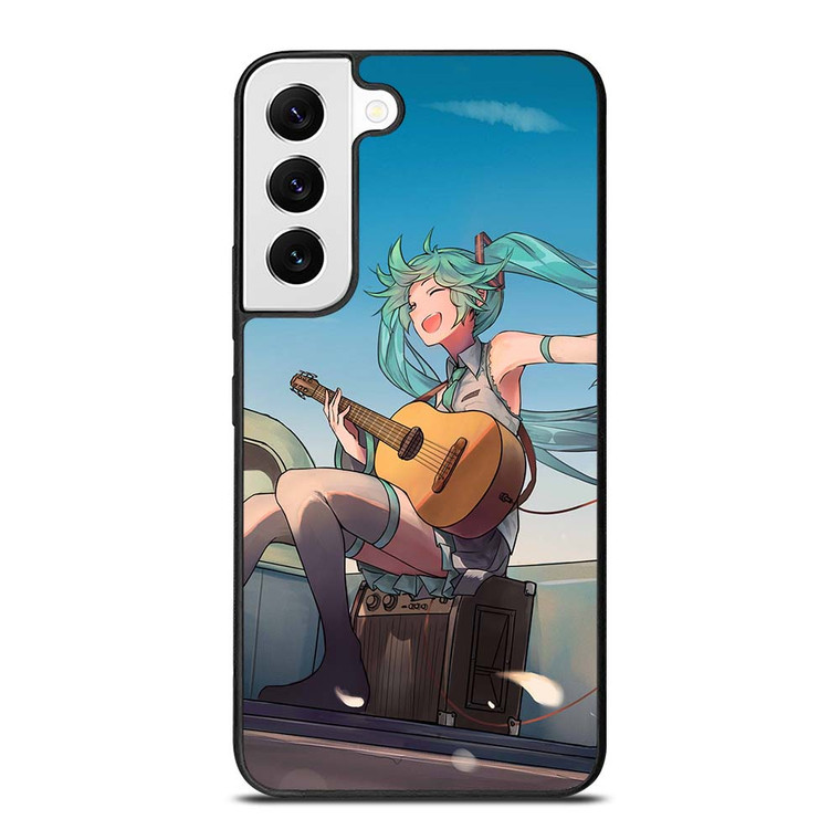 HATSUNE MIKU AND GUITAR Samsung Galaxy S22 Case Cover