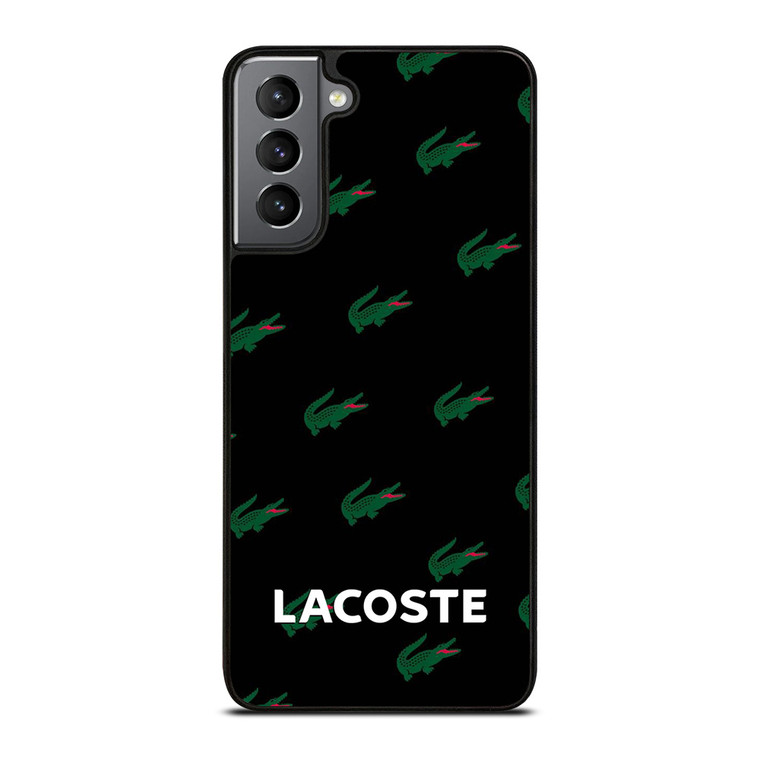 LACOSTE LOGO PATTERN Samsung Galaxy S21 Plus Case Cover