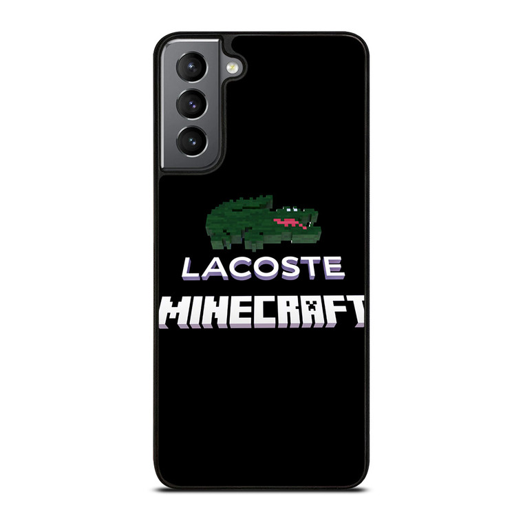 LACOSTE X MINECRAFT GAMES Samsung Galaxy S21 Plus Case Cover