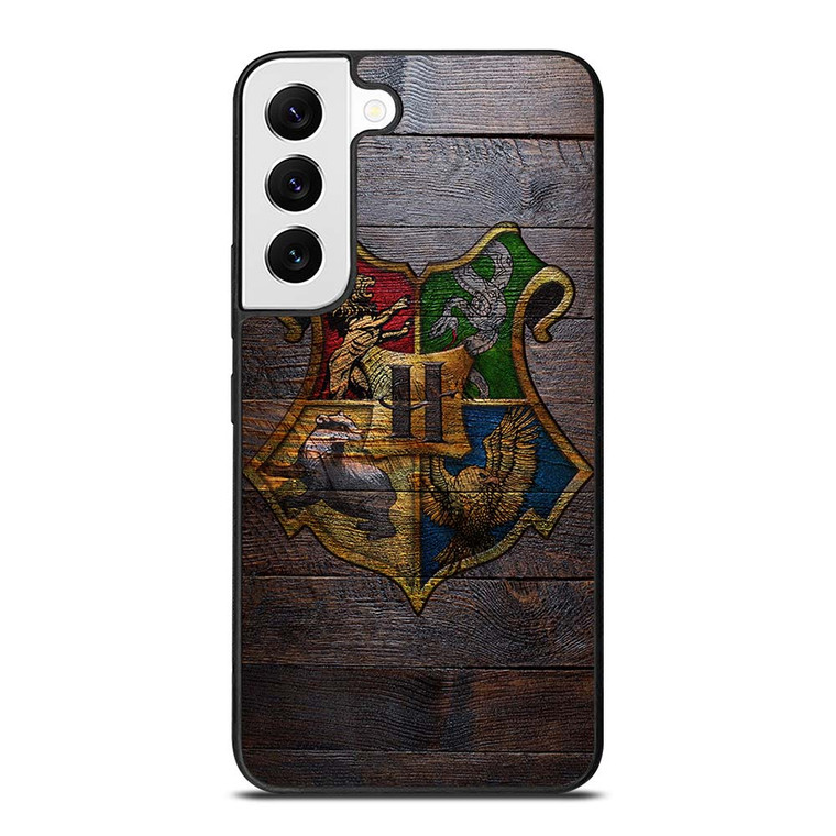 HOGWARTS HARRY POTTER WOODEN LOGO Samsung Galaxy S22 Case Cover