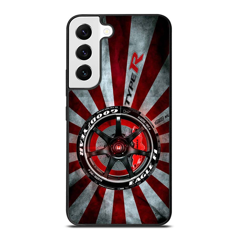 HONDA CIVIC TYPE R WHEELS Samsung Galaxy S22 Case Cover
