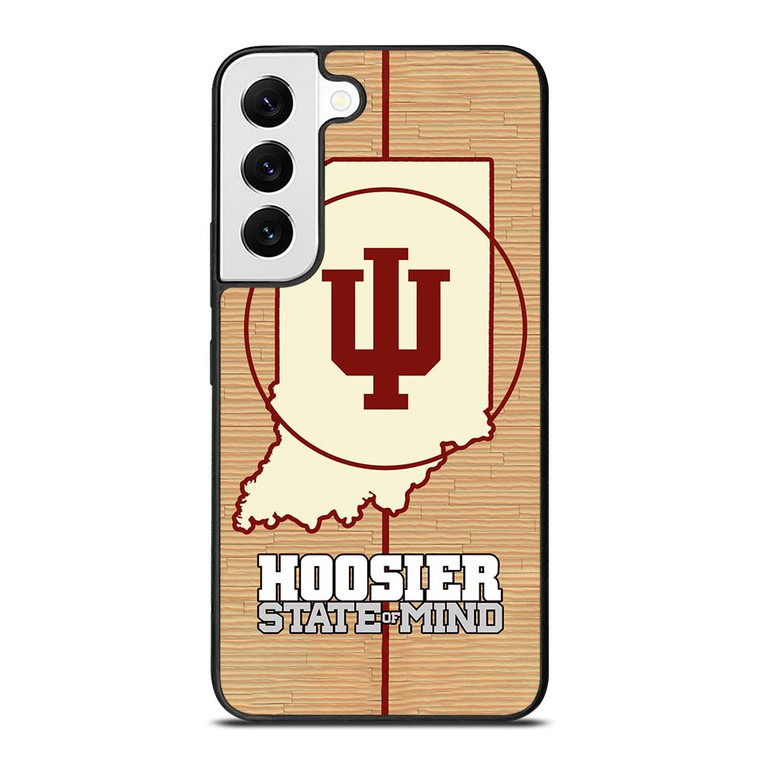 HOOSIER STATE OF MIND INDIANA WOODEN LOGO Samsung Galaxy S22 Case Cover