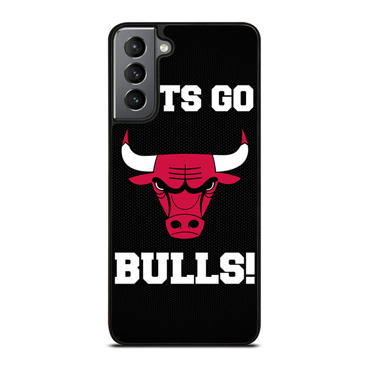 LETS GO CHICAGO BULLS NBA BASKETBALL Samsung Galaxy S21 Plus Case Cover