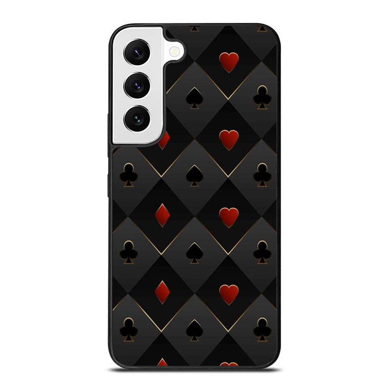 KATE SPADE LOGO BLACK COLLAGE Samsung Galaxy S22 Case Cover