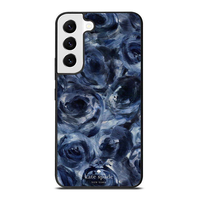 KATE SPADE NEW YORK ABSTRACT BLUE Samsung Galaxy S22 Case Cover KATE SPADE NEW YORK ABSTRACT BLUE Samsung Galaxy S22 Case Cover
